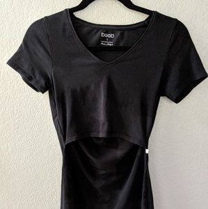 Boob Nursing Short-Sleeved Top
